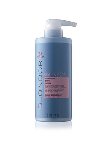 Стабилизатор цвета и блеска для волос - Wella Blondor Seal & Care 